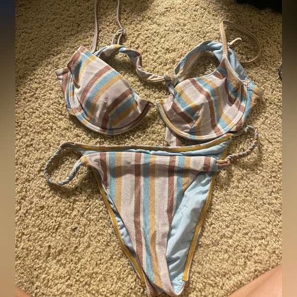 O'Neill Multicolor Striped Bikini - Picture 7 of 7